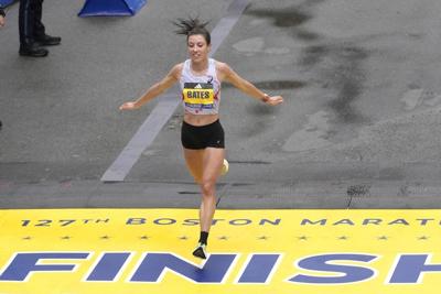 Emma Bates, a top US contender in the Boston Marathon, will try to beat Kenyans and dodge potholes