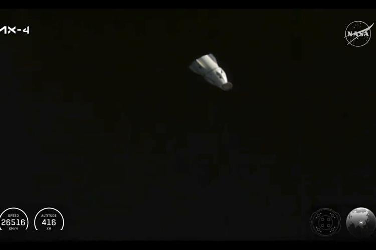 Astronauts from India, Poland and Hungary head back to Earth after private space station mission