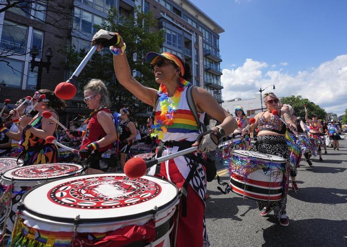 Cloudy skies can’t dim joy as thousands fill nation's capital for World Pride parade