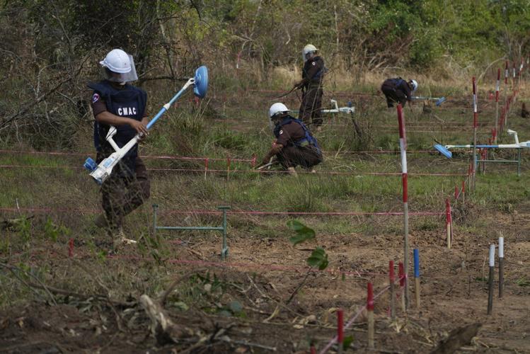 The UN chief and pope call for nations to end the use of antipersonnel land mines