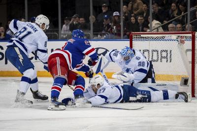 Point scores twice as Lightning defeat Rangers