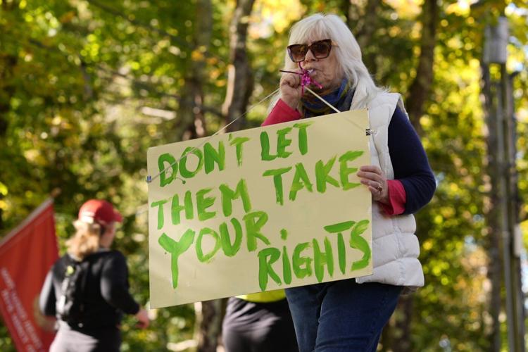 Conservatives love him. Liberals disdain him. For residents of a Maine town, it's more complicated