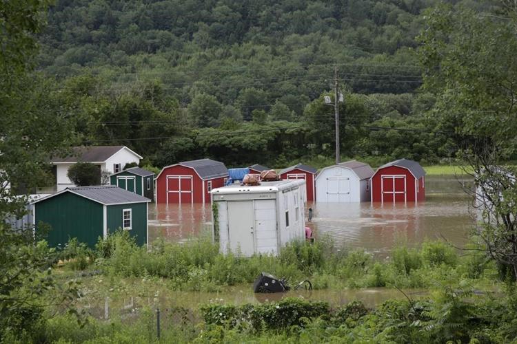 Vermonters pummeled by floods exactly 1 year apart begin another cleanup