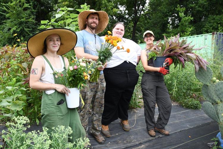 How one gardener's neighbors shared their land to help her start a flower business