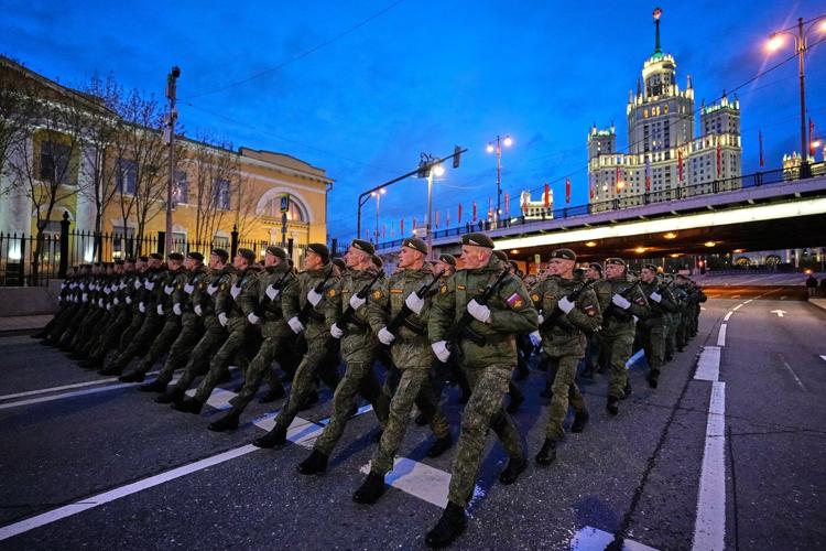 Russia to hold a Victory Day parade without military equipment for the 1st time in nearly 2 decades