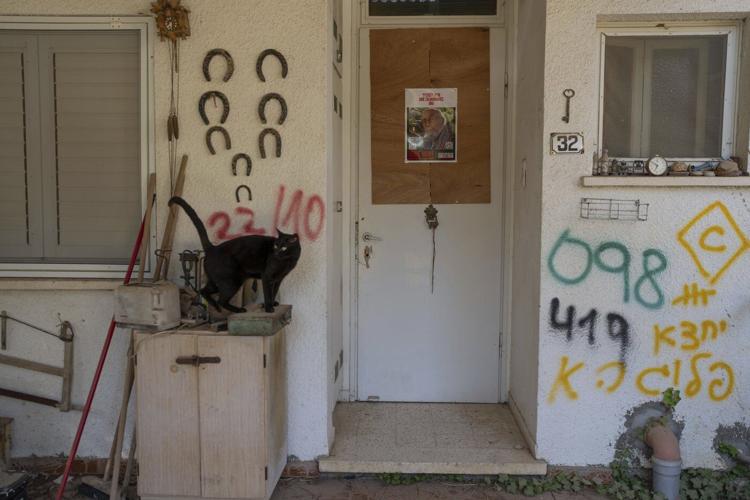 AP PHOTOS: After 15 months of abandonment, hostage homes are empty memorials