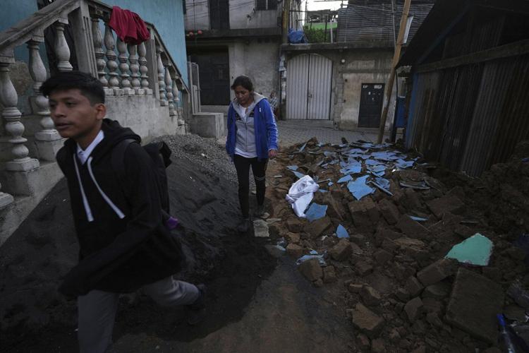 Multiple earthquakes kill 2 people in Guatemala, cause landslides and evacuations