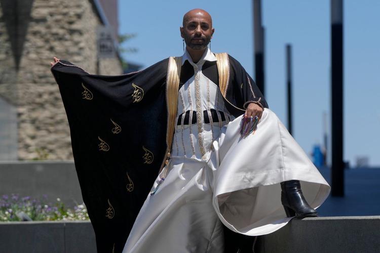 In a rainbow-trimmed robe at the World Cup, a gay Qatari doctor advocates for equal rights