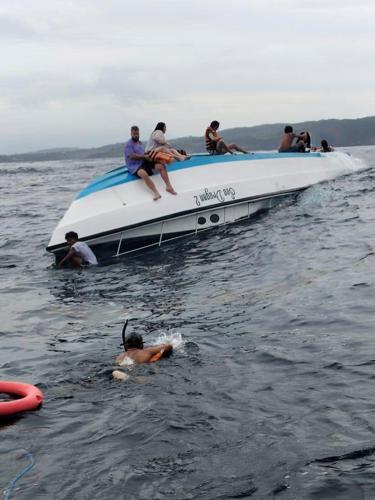 Australian tourist killed and 2 injured as snorkeling boat capsizes off Indonesia's Bali island