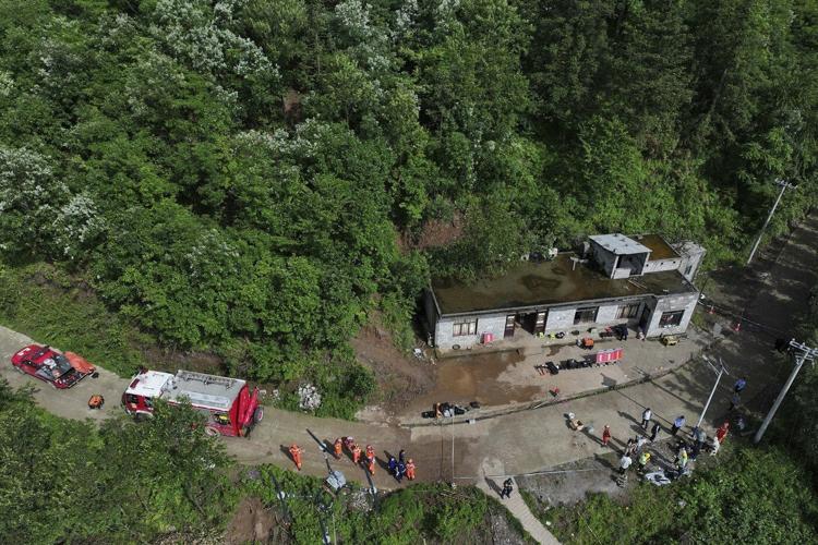 4 dead and 17 trapped in landslides in southwestern China