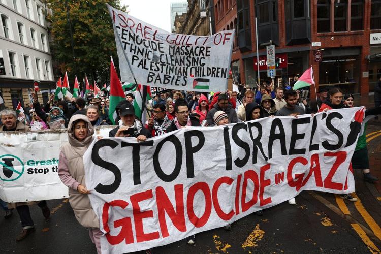 UK says it will restrict repeated protests after 500 arrests at pro-Palestinian vigil