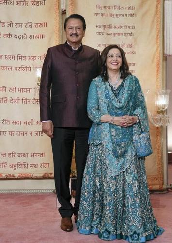 Extravagant wedding celebrations for the son of Asia's richest man conclude with a reception