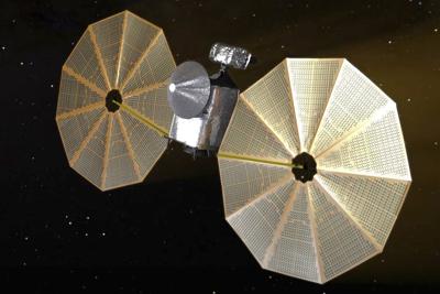 NASA's Lucy spacecraft beams back pictures of an asteroid shaped like a lumpy bowling pin