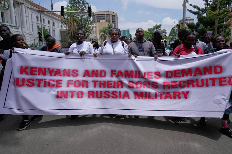 Families of Kenyan recruits duped into fighting in Russia's war on Ukraine demand their sons return
