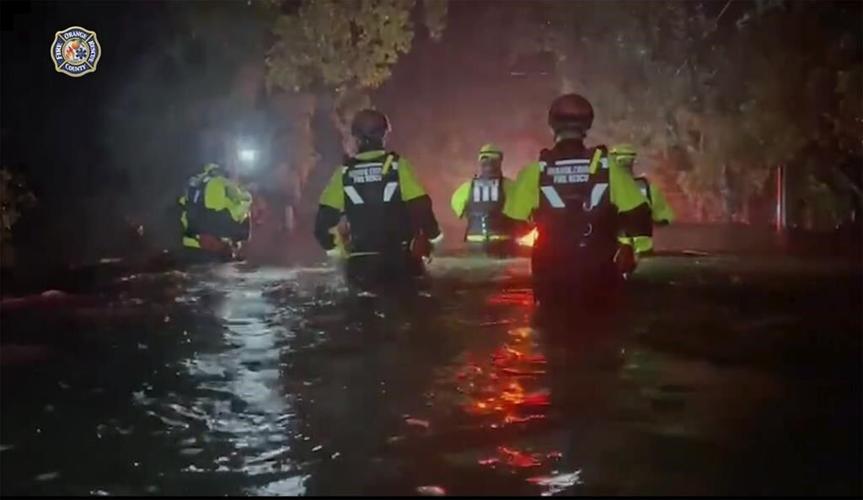 The Latest: Milton causes widespread power outages and several deaths in Florida