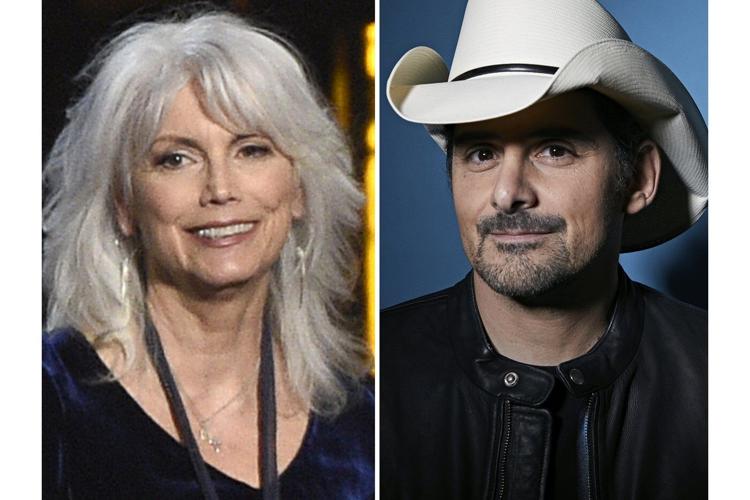 Emmylou Harris and Brad Paisley are headed for Nashville Songwriters Hall of Fame