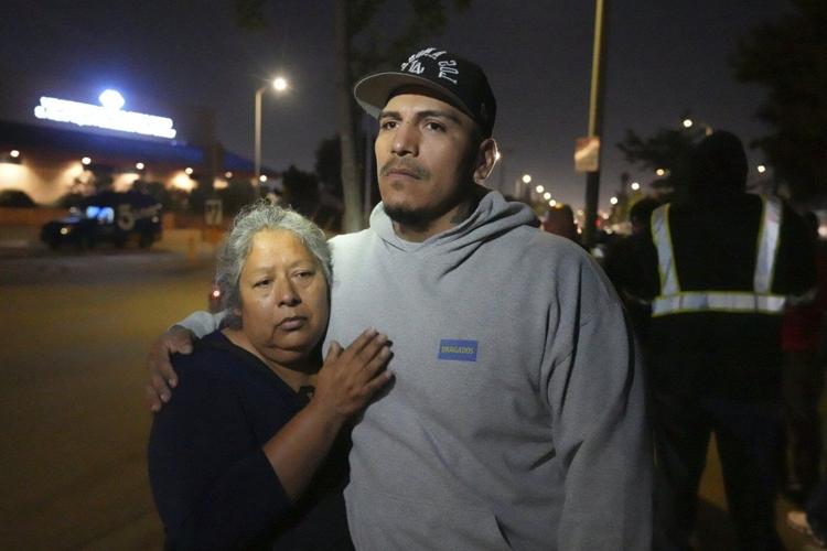 Workers raced for miles in the dark to escape being trapped after tunnel collapsed in Los Angeles