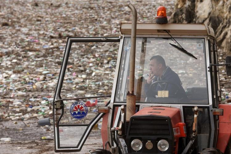 As winter comes, so does garbage. A river in Bosnia chokes in tons of waste year after year