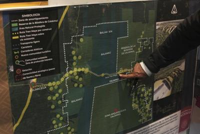 Mexico's president inaugurates first part of $20 billion tourist train project on Yucatan peninsula