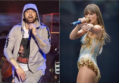 Eminem détrône Taylor Swift au Billboard 200, Stevie Wonder conserve son record