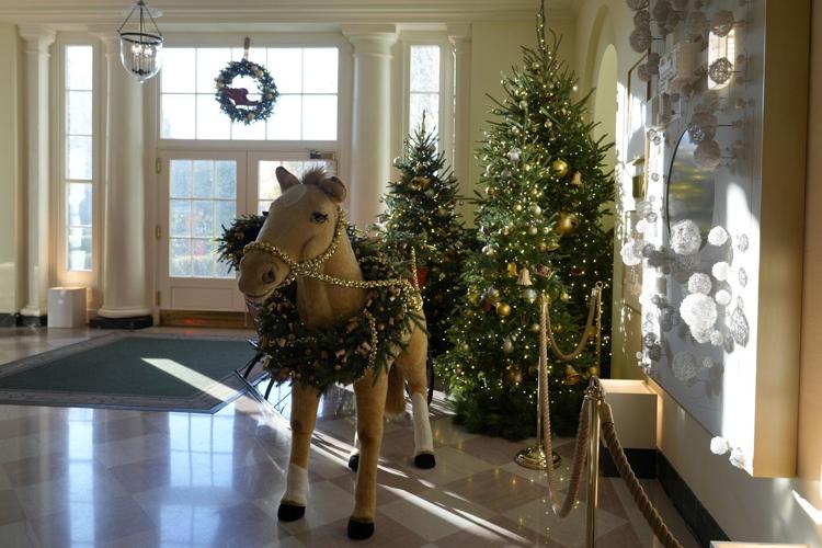 It's the final holiday stretch at the Biden White House. The theme is 'A Season of Peace and Light'