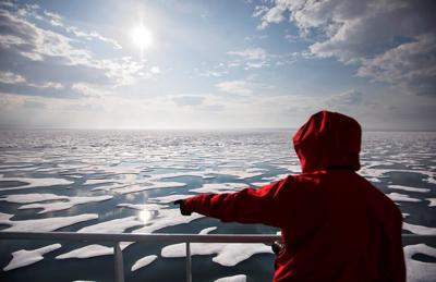 De plus en plus de navires circulent dans le passage du Nord-Ouest
