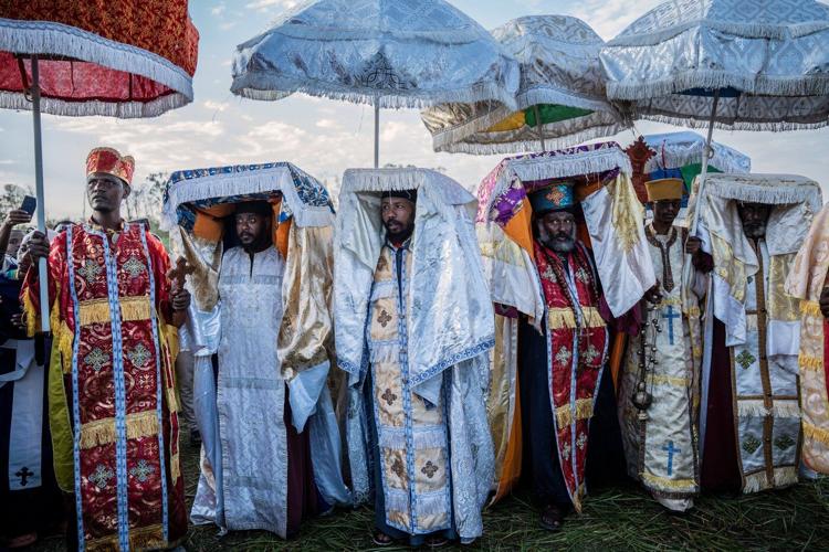 Ethiopian Orthodox Christians celebrate Epiphany to mark baptism of Jesus