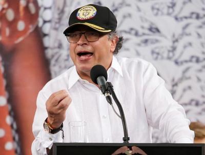 Son of Colombia's president is charged with money laundering