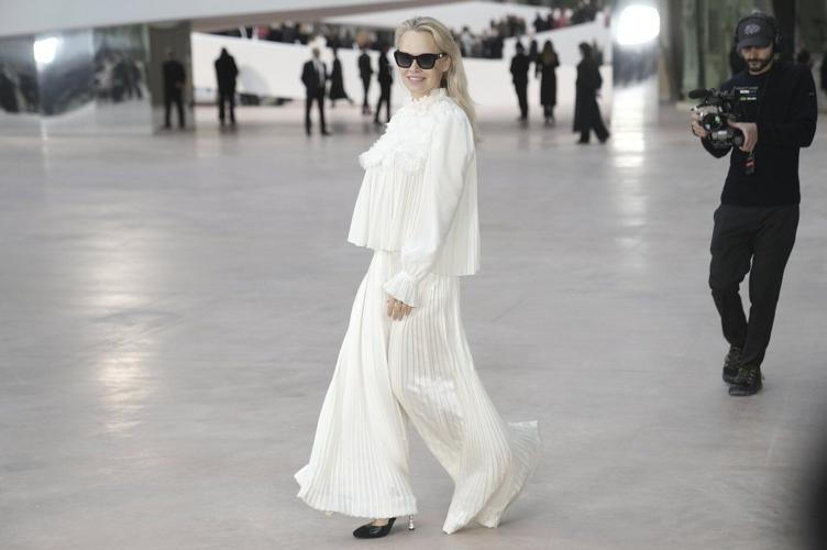 Chanel stuns with color, and Kylie Jenner, in Paris couture show