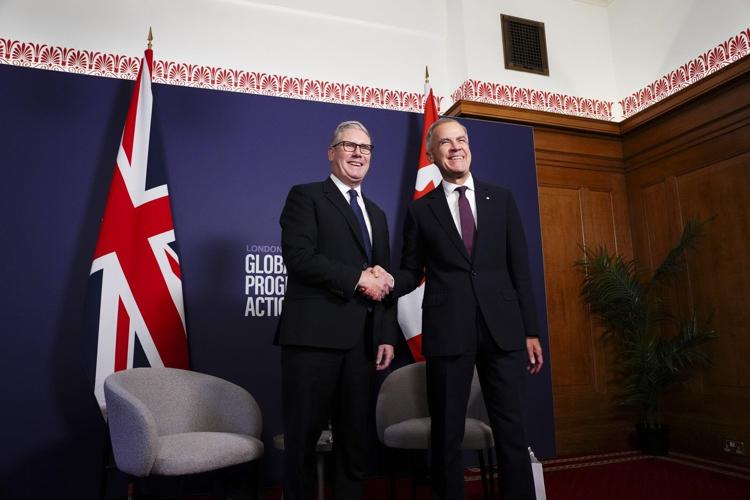 Photo Gallery: Prime Minister Mark Carney visits the United Kingdom