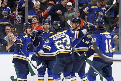 Blues beat Oilers 6-3 for 8th victory in 10 games