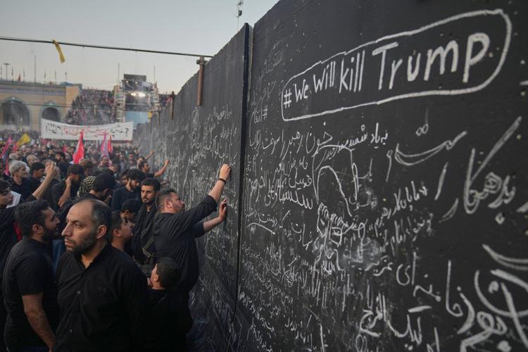 Performer calls for Trump's death at funeral for Iran's late supreme leader