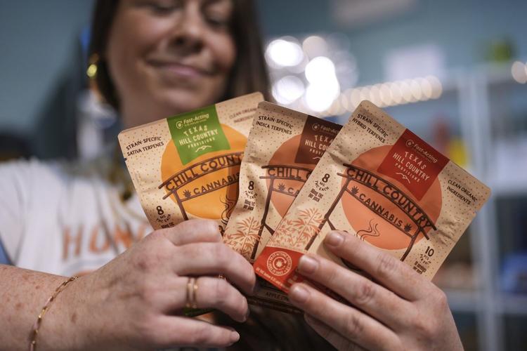 Texas governor calls for special session after vetoing a bill to ban THC-infused goods