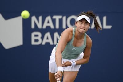 Canada's Eugenie Bouchard loses in qualifying at ɫtv Bank Open in Montreal