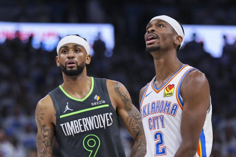 Thunder rolls past rested Timberwolves 114-88 in Game 1 of West finals