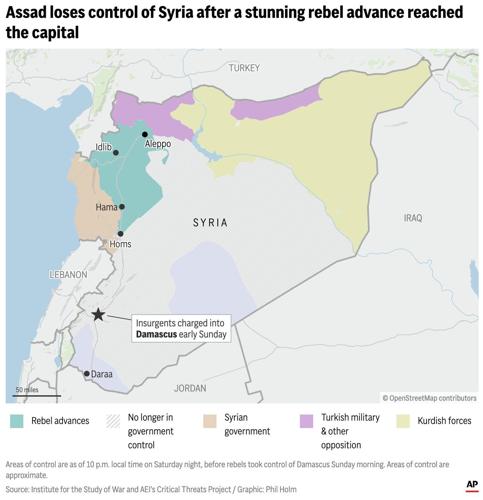 Biden says Assad's fall in Syria is a 'fundamental act of justice,' but 'a moment of risk'