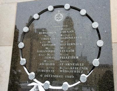 Events held to honour victims of École Polytechnique shooting on 33rd anniversary