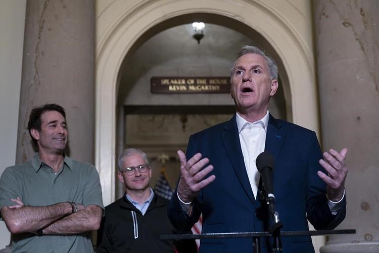 Debt ceiling tests Speaker McCarthy as he rides breezily through high-wire act of his career