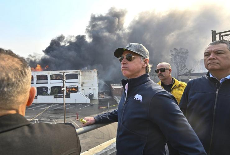 Battling LA's wildfires, priorities shift for Gov. Gavin Newsom's once Trump-focused special session