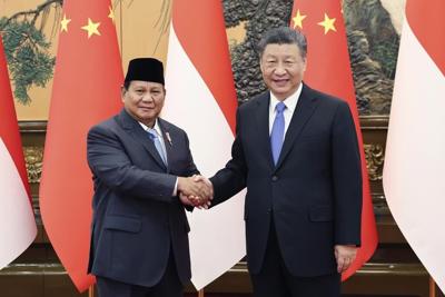 Indonesian President-elect Subianto visits China in bid to strengthen ties