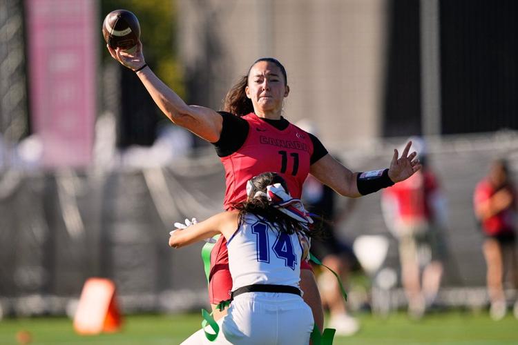 ��ɫtv women punch ticket to 2028 Olympic Games in flag football
