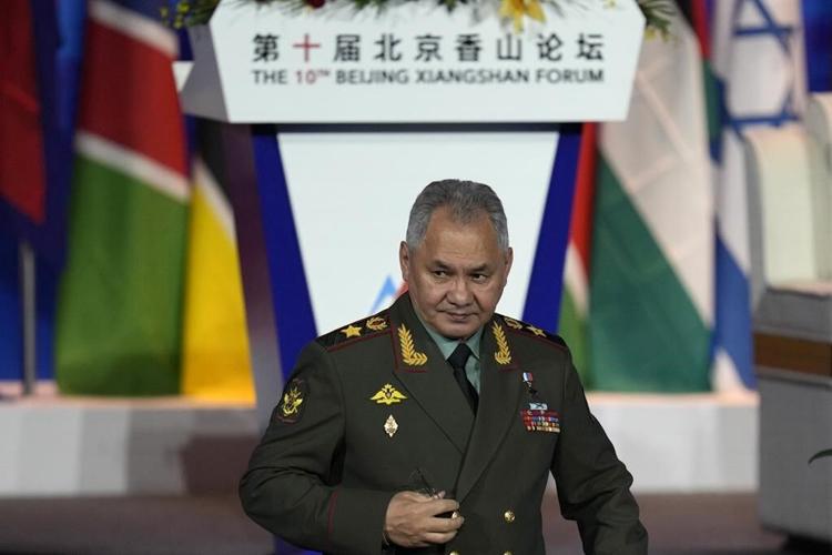 Russia's envoy uses the stage at a military forum in China to accuse the US of fueling tensions
