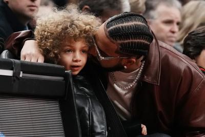 Like father, like son: Drake's six-year-old releases freestyle rap song