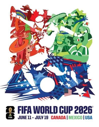Vancouver artist one of three creative minds behind official FIFA World Cup poster