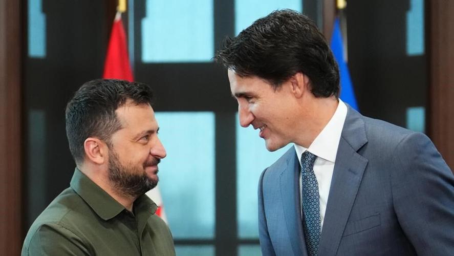 'Bright side of history': Zelenskyy says Canada's help has saved thousands of lives
