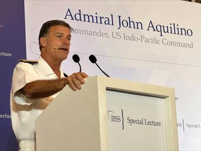 Military chief says US will defend Indo-Pacific freedoms