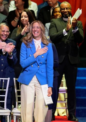 Democrat Mikie Sherrill sworn in as New Jersey's 57th governor