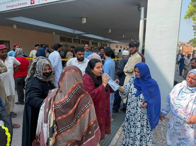 Fire in a hospital nursery kills 14 newborns in Pakistan's capital