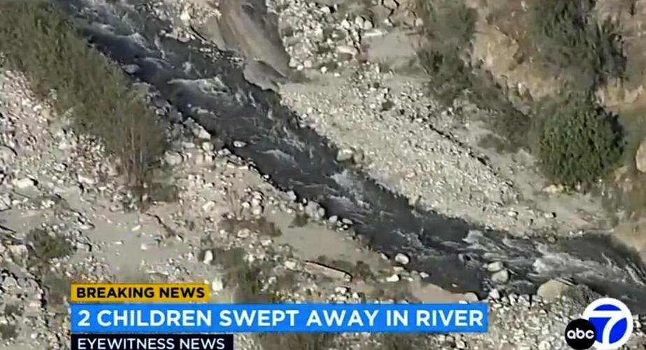 2 young children die after being swept away by fast-flowing California creek