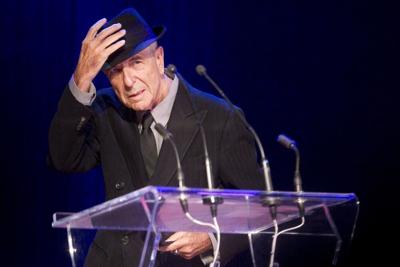 Leonard Cohen notebook sold for $174,000 in memorabilia auction